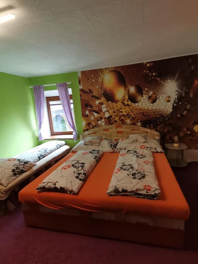 Apartman Ve Mlejne Nová Bystřice Dış mekan fotoğraf