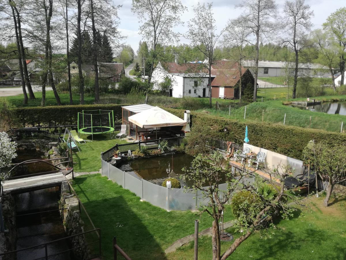 Apartman Ve Mlejne Nová Bystřice Dış mekan fotoğraf